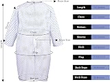 Profound Care Hospital Gown 6 Pack Cotton Blend Unisex Patient Gowns Up to 2XL view 4