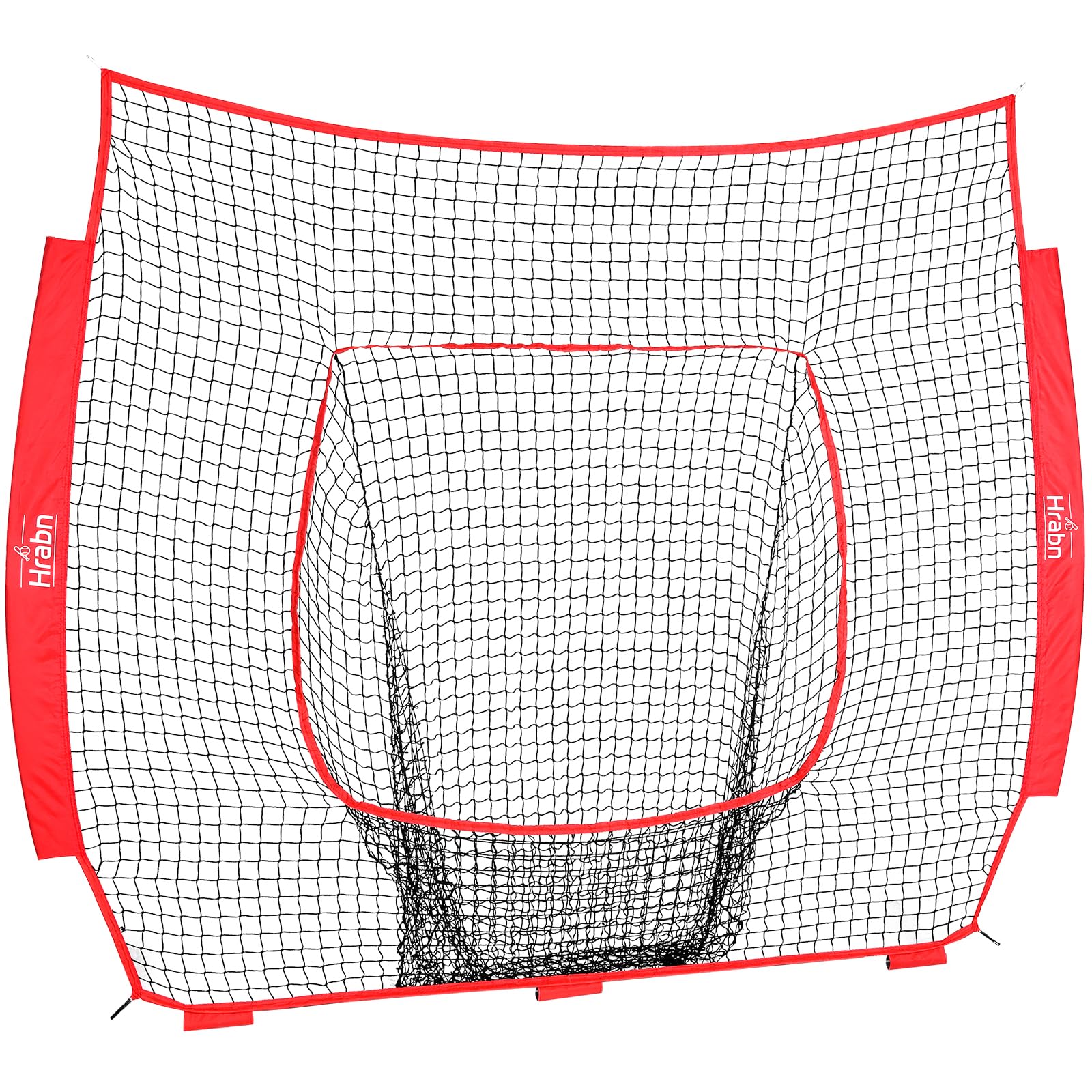 Photo 1 of Baseball & Softball Replacement Net (Only Nets, Not Frame) 7-Strand Heavy Duty Knotless Polyester Replacement Baseball Net for Baseball Pitching Hitting and Throwing Practice Fits 7x7FT Size