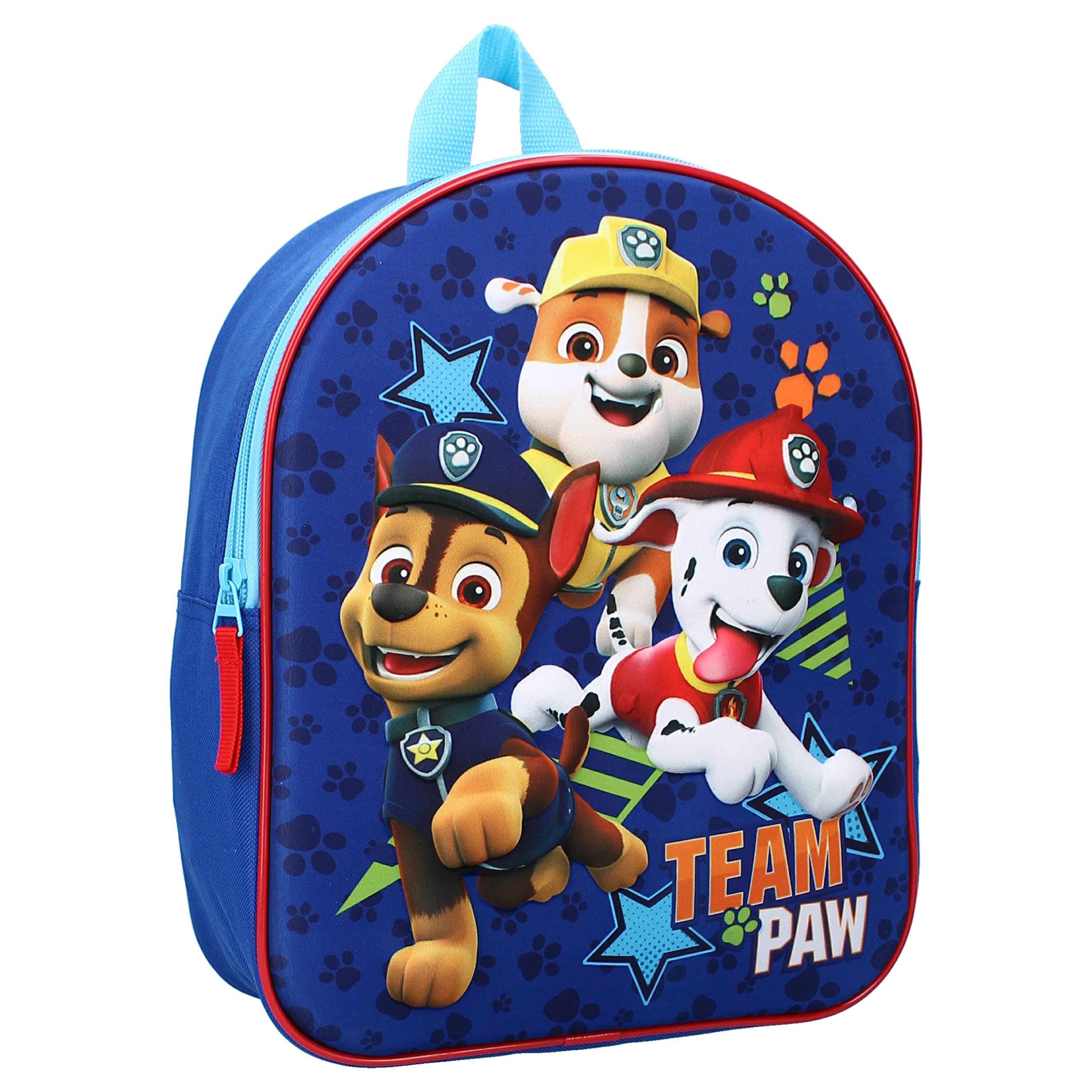 Vadobag Paw Patrol Friends Arround Town 3D Backpack 520-2589, Blue, One Size, Children's Luggage, Blue, Taille unique, Child Luggage