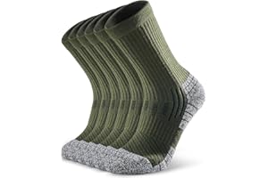NSRRUN TURTLE Hiking Socks - Winter Thermal Merino Wool Socks for Men & Women - Thick Crew Socks for Hunting Work