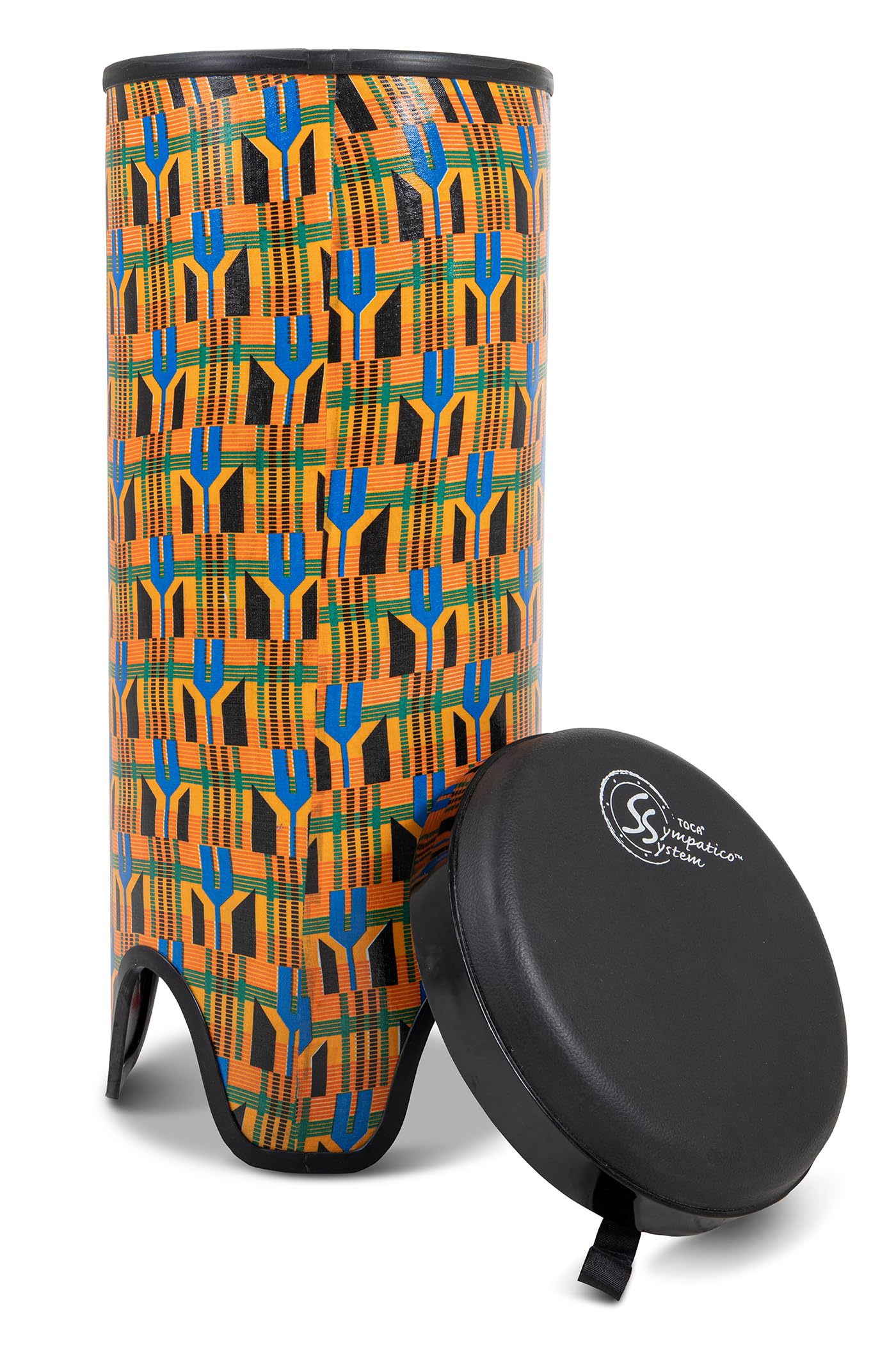 Toca Freestyle II Tubadora 10 x 24 Inch Kente Cloth TSSTB-10K-SLT