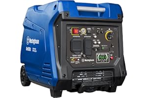 Westinghouse Outdoor Power Equipment 5000 Peak Watt Super Quiet Portable Inverter Generator, Remote Electric Start with Auto Choke, RV Ready 30A Outlet, Gas Powered, CO Sensor, Parallel Capable