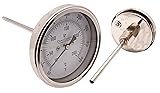 DuraChoice Industrial Bimetal Thermometer 3" Face x