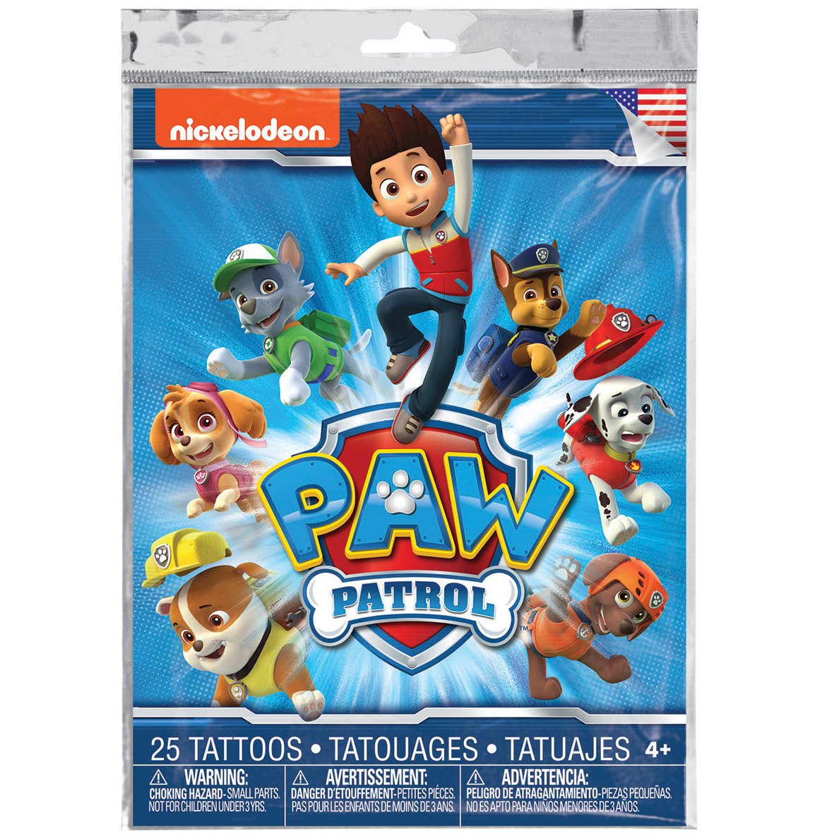 paw patrol temporary tattoo tattoos boy birthday bag prize toddler chase paw patrol temporary tattoo tattoos boy birthday bag prize toddler chase