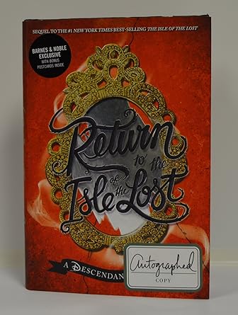 Melissa De La Cruz Signed Return To The Isle Of The Lost A