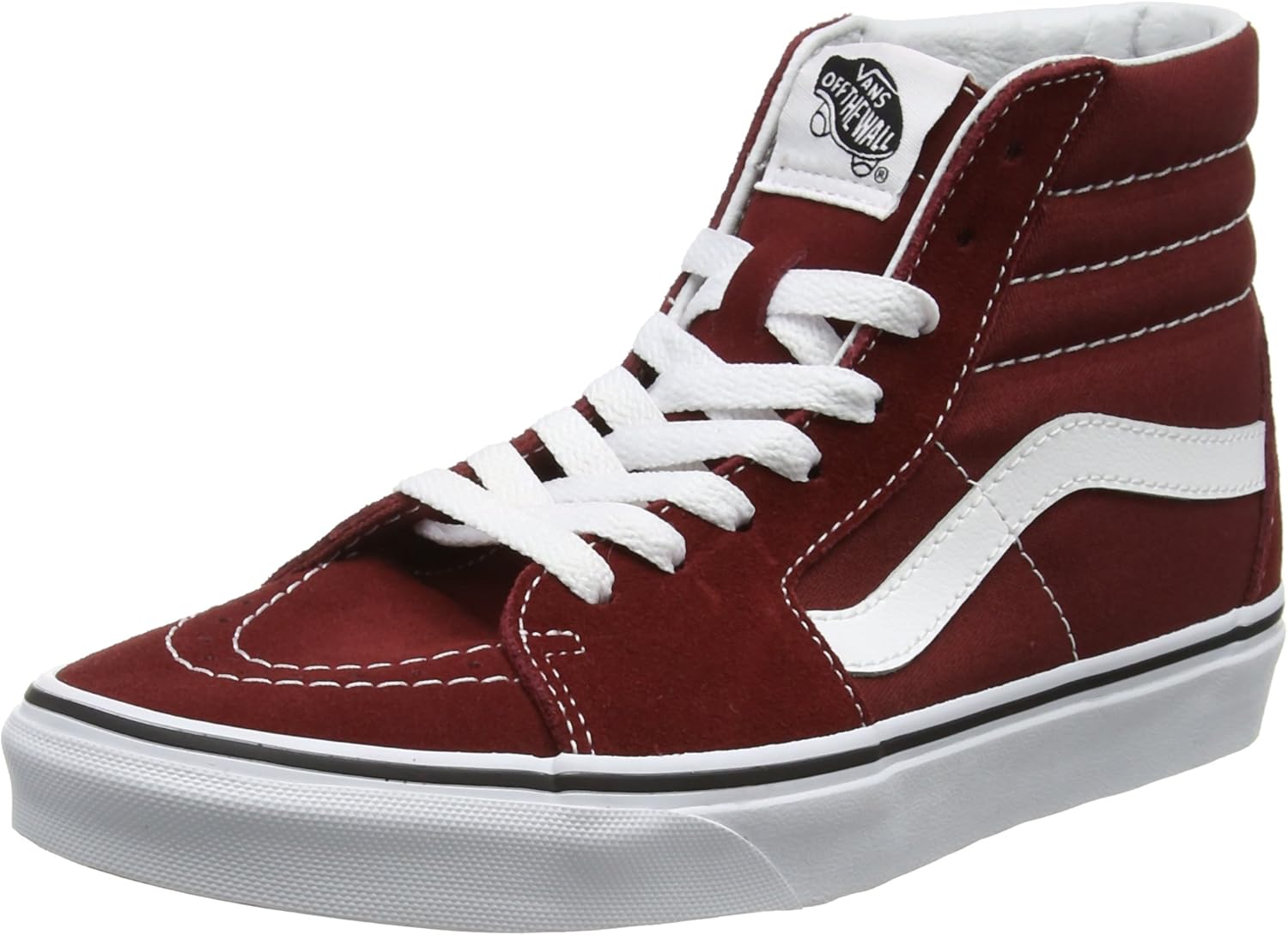 vans old skool madder brown true white