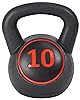 Image 3 - BalanceFrom Wide Grip 3-Piece Kettlebell Exercise Fitness Weight Set, Include 5 lbs, 10 lbs, 15 lbs or 10 lbs, 15 lbs, 20 lbs