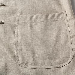 Shanghai Story Linen Kung Fu Top Short Sleeve Tai