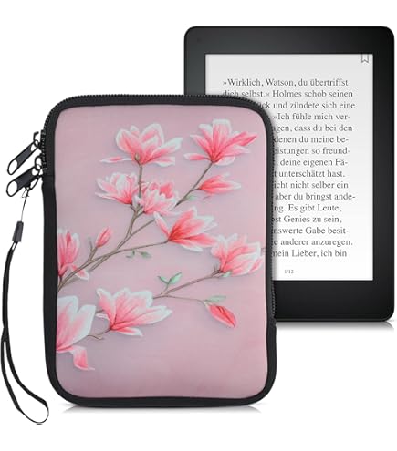 Kwmobile Canvas Protective Cover Compatible With 6,8-7" EReader Cover - View #2