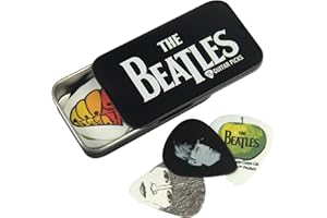 Planet Waves Beatles Signature Guitar Pick Tins, Logo, 15 picks