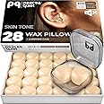 PQ Silicone Sleep and Swim Ear Plugs - Wax Moldable, 28 SNR32 Noise Cancelling Plugs, Skin Tone Colour