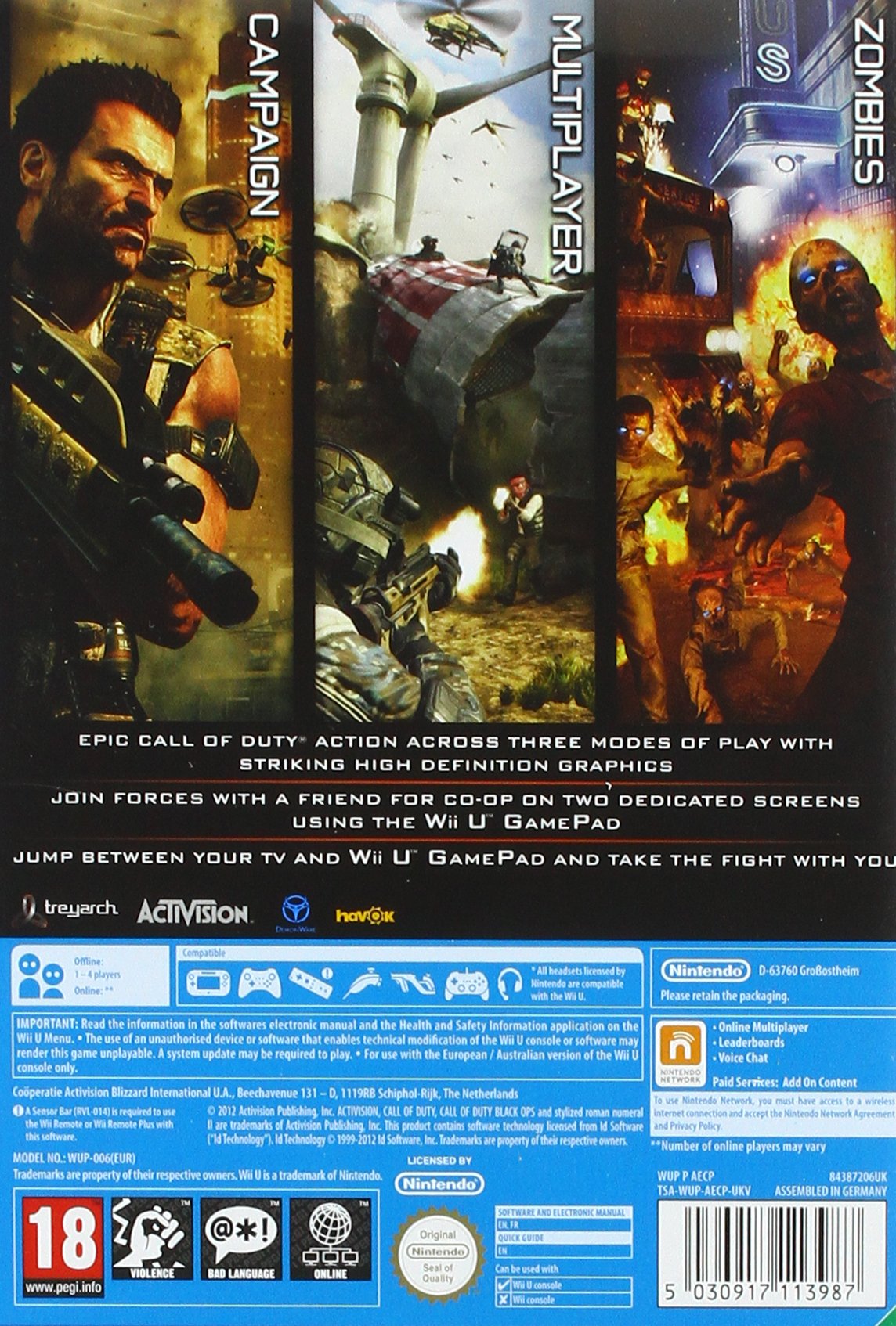 Black Ops II (Nintendo Wii U) Black Ops II (Nintendo Wii U) Nintendo Wii U
