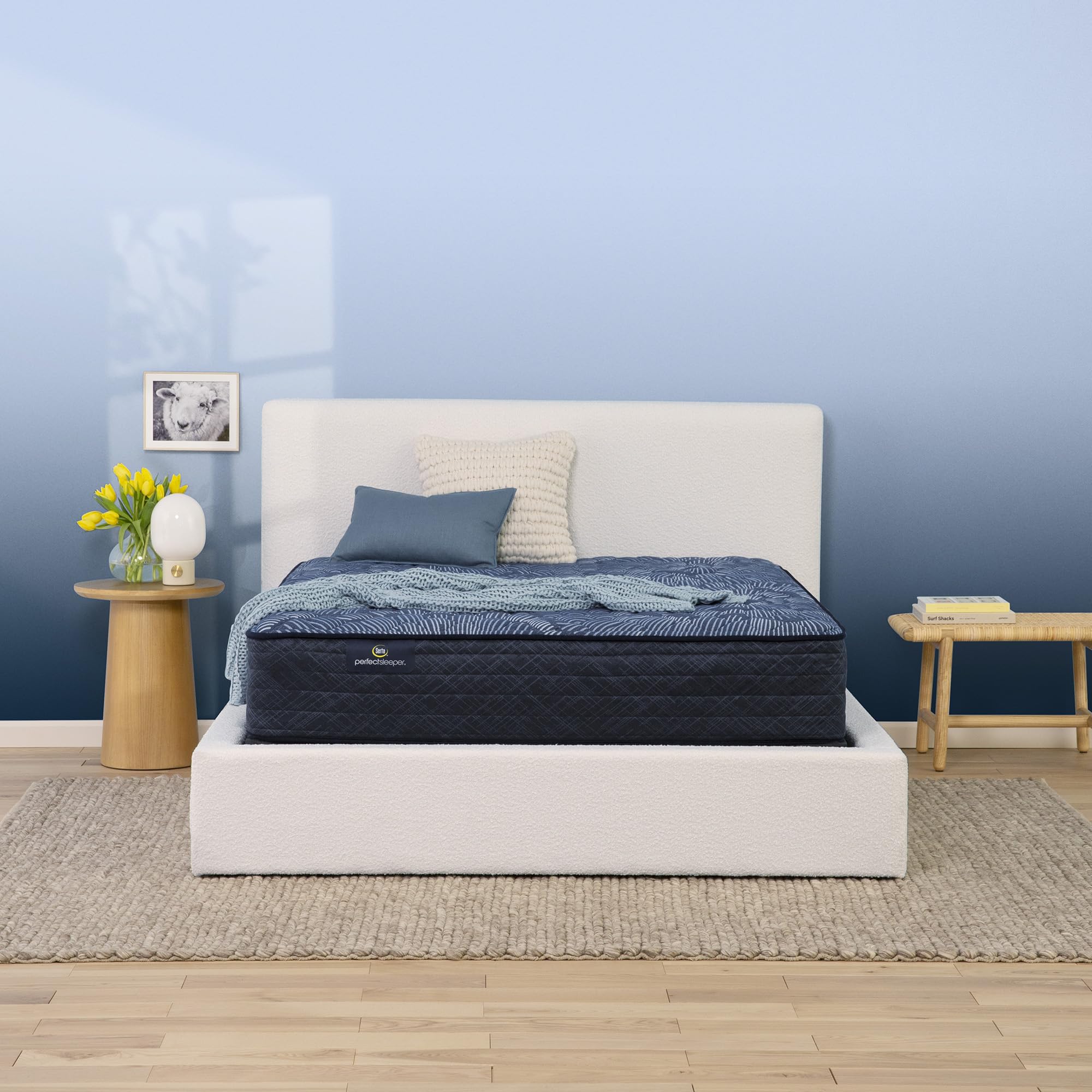 Serta Perfect Sleeper Ultimate 12″ Twin Mattress – Extra Firm, Cooling Gel Memory Foam, Pocket Innersprings for Motion Isolation, Edge Support, CertiPUR-US Certified – Oasis Sleep
