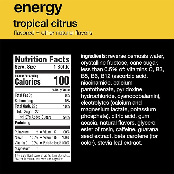 VITAMINWATER ENERGY WATER, 20 OUNCE (COKESC093241620)
