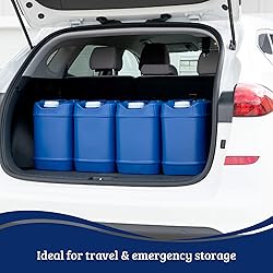 Saratoga Farms 5-Gallon Stackable Water Storage