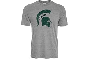 Blue 84 Men's NCAA Officially Licensed Tri-Blend T-Shirt Vintage Icon Team Color