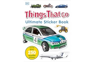 Ultimate Sticker Book: Things That Go: More Than 250 Reusable Stickers