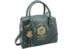 BIOWORLD Harry Potter Purse Designer Handbag Hogwarts Houses Womens Top Handle Shoulder Satchel Bag