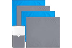 Cabiclean 4 Pack 211+ Replacement Washable Pre-Filters for Blueair Blue Pure 211+ air Purifier, Removes Pollen, Dust, Color I
