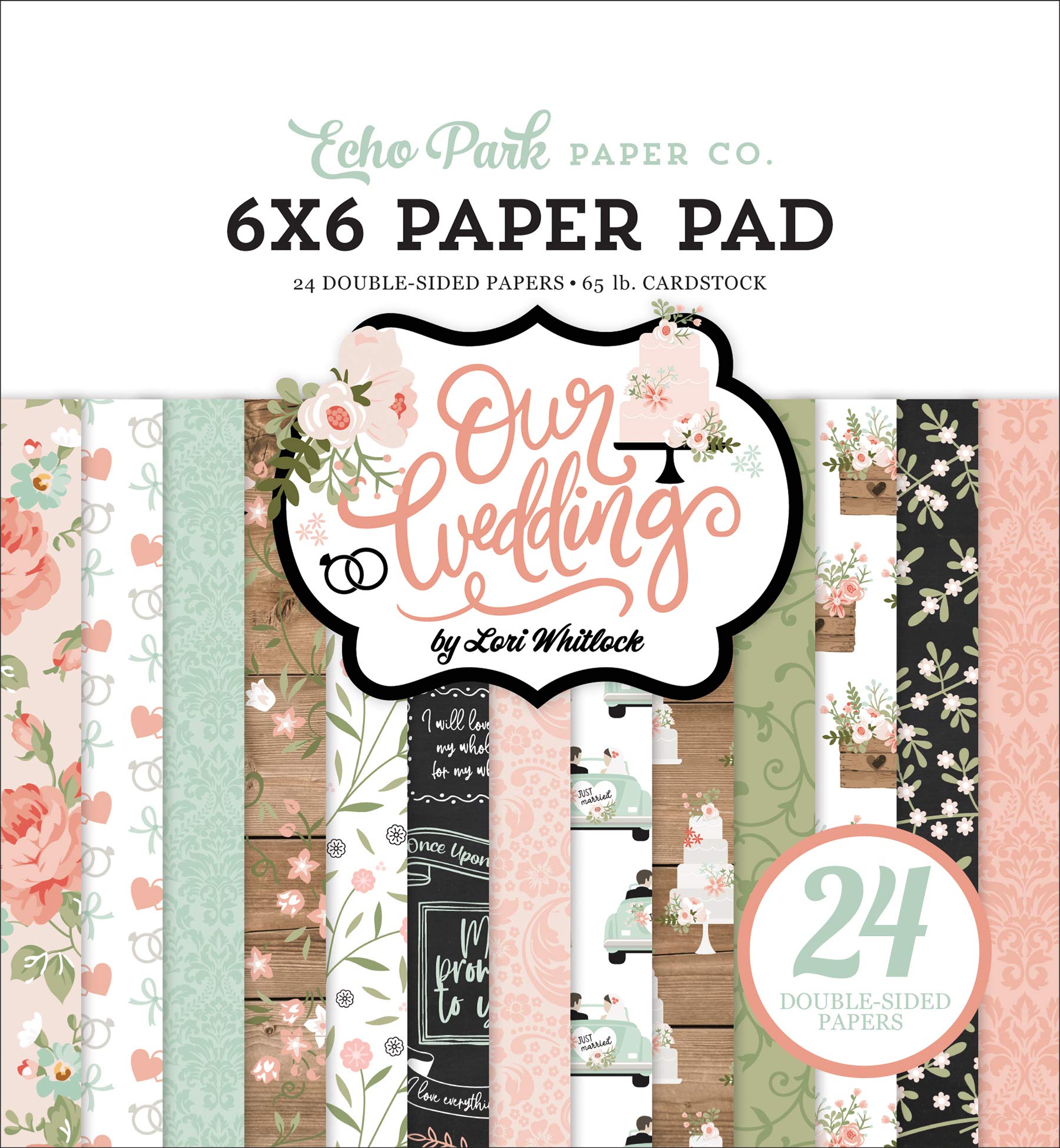 Echo Park Paper Our Wedding Paper 6X6 PAD, One Size