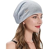 ZLYC Women Lightweight Slouchy Beanie Hat Thin Knit Skull Cap Summer Chemo Headwear
