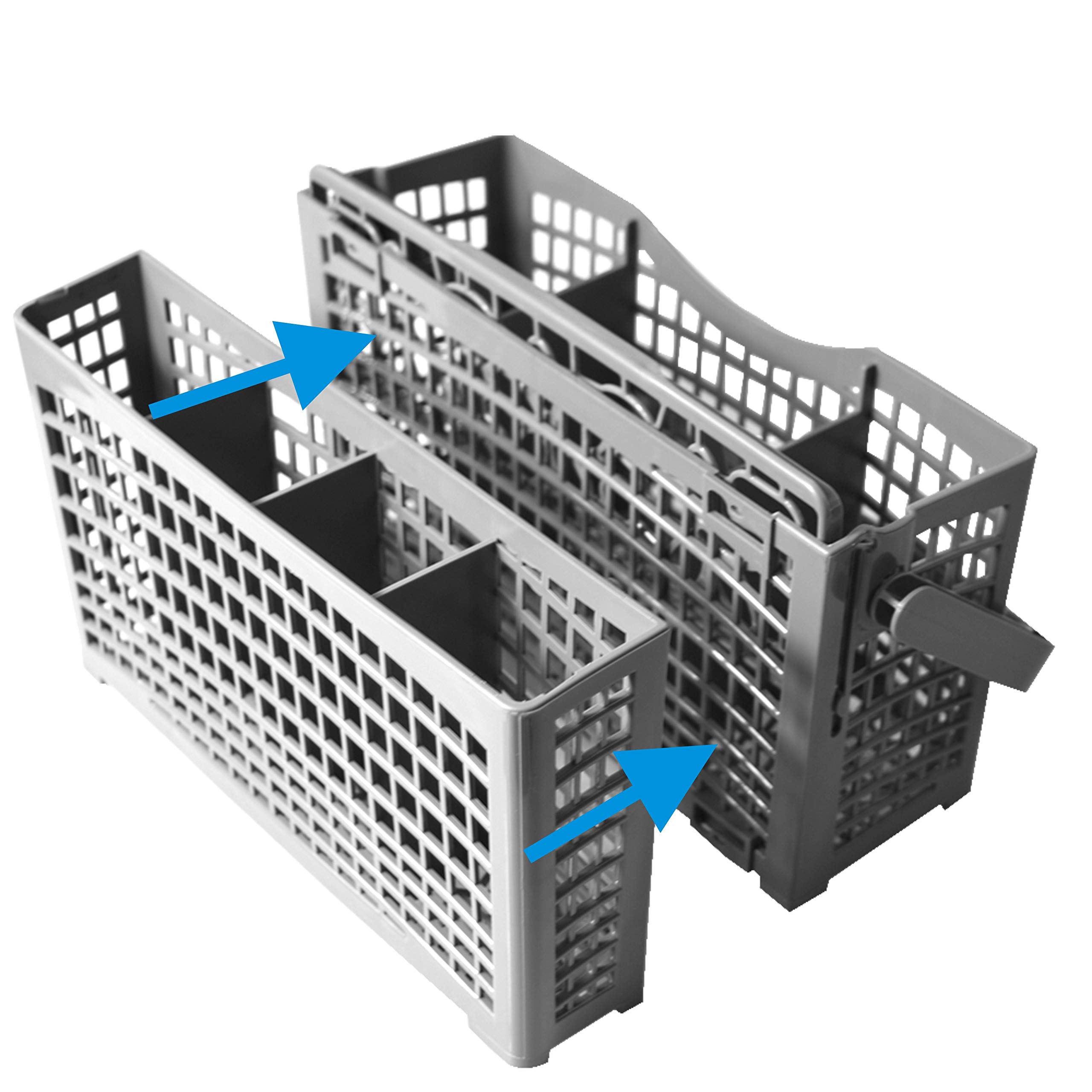 Yours Dishwasher Silverware Basket - Utensil/Cutlery Basket - Fit For Bosch, Maytag, Kenmore, Whirlpool, KitchenAid, LG, Samsung, Frigidaire, GE Dishwasher Cutlery Basket Replacement