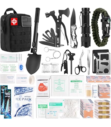 Amazon.com : Abpir318 PCS Emergency Survival Kit, Survival Gear