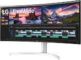 LG 38WN95CP-W 38 inch Curved UltraWide 3840x1600 Nano IPS HDR10 Monitor view 9