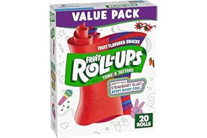 Fruit Roll-Ups Fruit Flavored Snacks, Variety Value Pack, 20 Ct, 10 oz