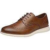 Jousen Mens Dress Shoes Oxfords Casual Retro Classic Comfortable Formal Derby Business Dress Shoes for Men