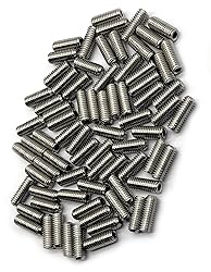 M6 x 16mm Flat Point Screws, Metric Grub