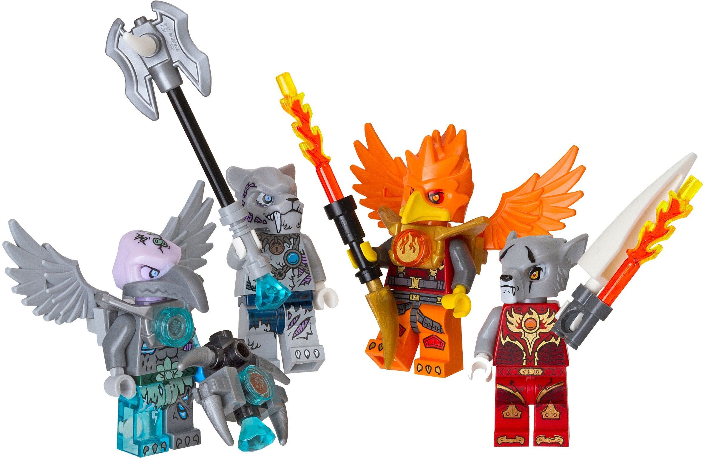 Lego Legends of Chima, Fire and Ice Minifigure Accessory Set, 850913