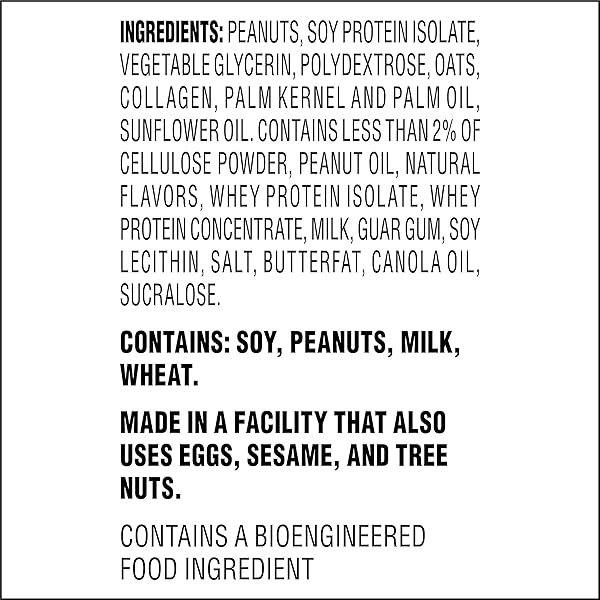 ATKINS PEANUT BUTTER GRANOLA PROTEIN MEAL BAR, HIGH FIBER, 16G PROTEIN, 1G SUGAR, 4G NET CARB, MEAL REPLACEMENT, KETO FRIENDLY, 12 COUNT