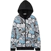 Fortnite Hoodie for Boys, Teens, 7-16 Yrs, Zip-Up Sweatshirt, Sherpa Hoodies with Kangaroo Pockets, Gamer Gifts for Boys