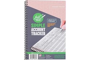 The Superior Register's Premium Check Book Register & Debit Card Ledger Notebook - Checking Account Register, Business Ledger, Cash Log & Expense Tracker - Standard Edition - 1 Pc, Pink