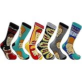Hyp Beavis and Butt-Head Adult Casual Crew Socks, 6-Pack, Size 6-12