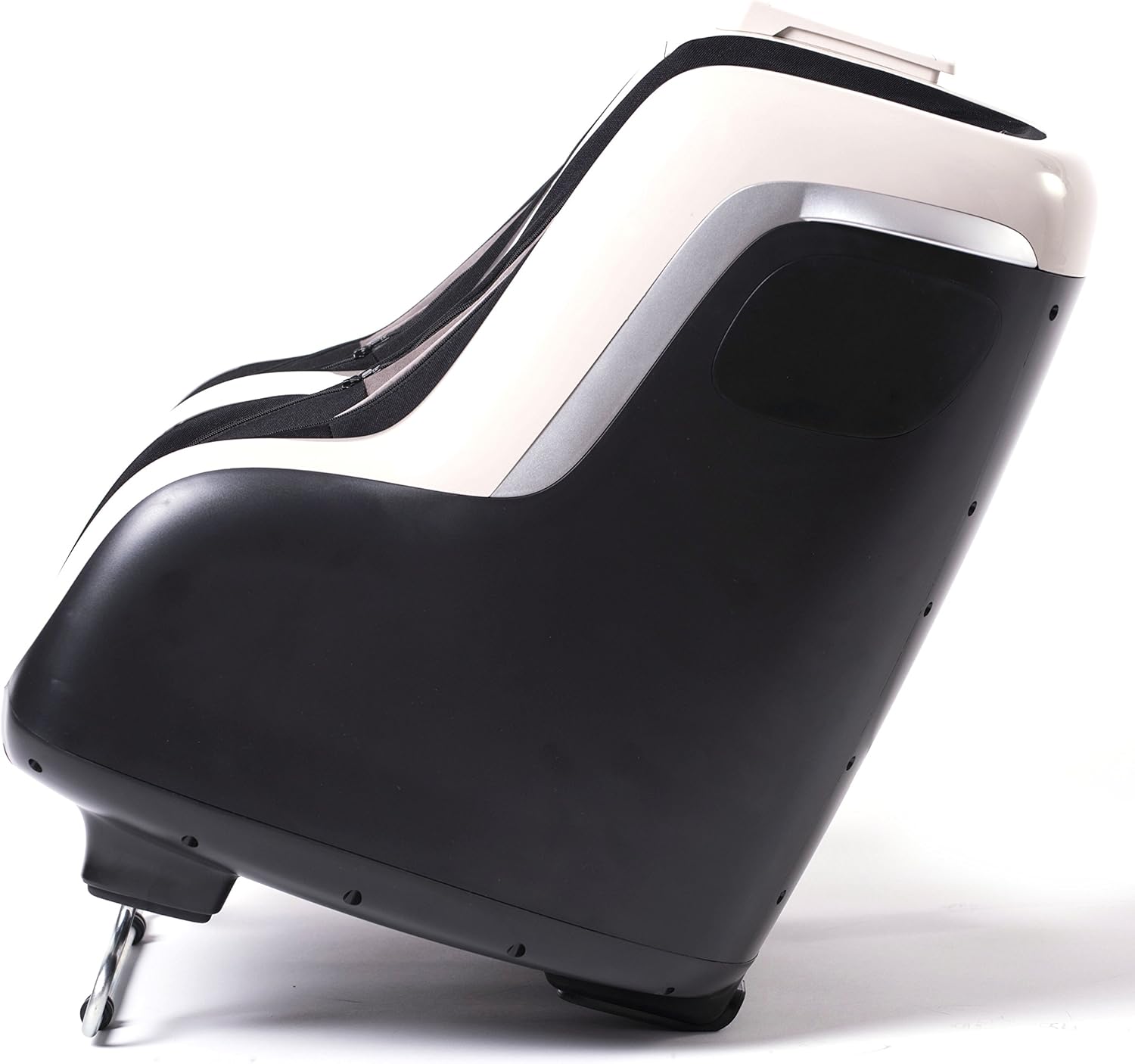 Human Touch Reflex SOL Foot and Calf Relaxation Shiatsu Massager with Heat and Vibration- Patented Technology - Extended Height, Adjustable Tilt Base with Under Foot Massage Rollers, Black and White: Kitchen & Dining