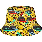 Funny Bucket Hat for Women Men Unisex Beach Travel Sun Cap Packable Outdoor Cap Hip Hop Duck Fisherman Hat