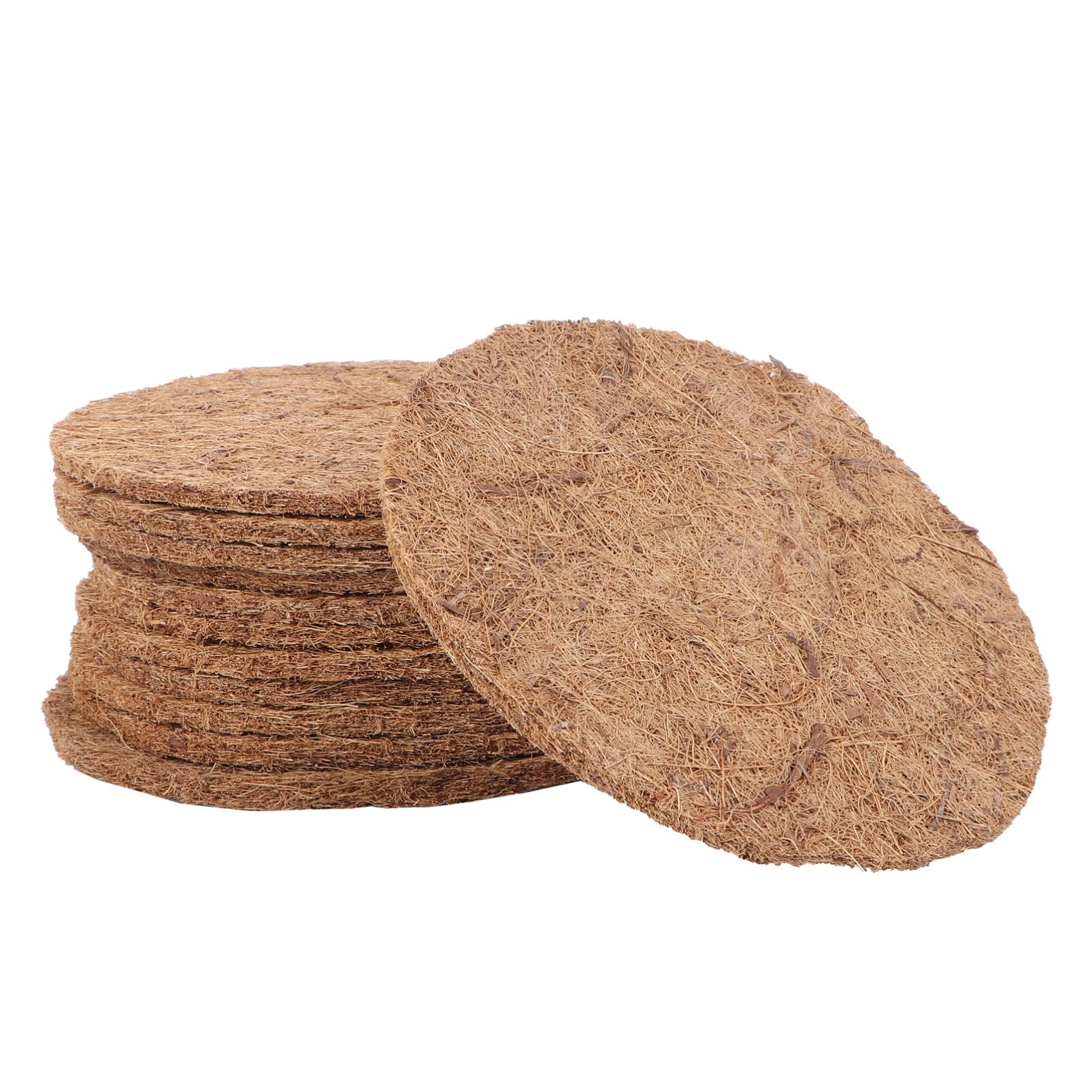 POPETPOP 36 pcs Substrate Bowl Fiber Supplies Bird Chinchillas Pigeon Finch Eggs Parrot Materialscoconut Accessory Nest Chicken Materials- for Mat- Pads- Egg Pig Breeding