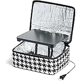 HOTLOGIC Mini Portable Electric Lunch Box Food Heater - Innovative Food Warmer and Heated Lunch Box for Adults Car/Home - Eas