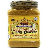 Rani Curry Powder Hot Natural 11-Spice Blend 1lb (16oz) ~ Salt Free | Vegan | Gluten Friendly | NON-GMO
