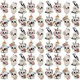 Youdiyla 18Pcs Alloy Drip Oil Skull Series Pendant Jewelry Making DIY Keychain Earrings Pendant Various Design Charms for Jewelry Making Bracelets Necklace (SN569)