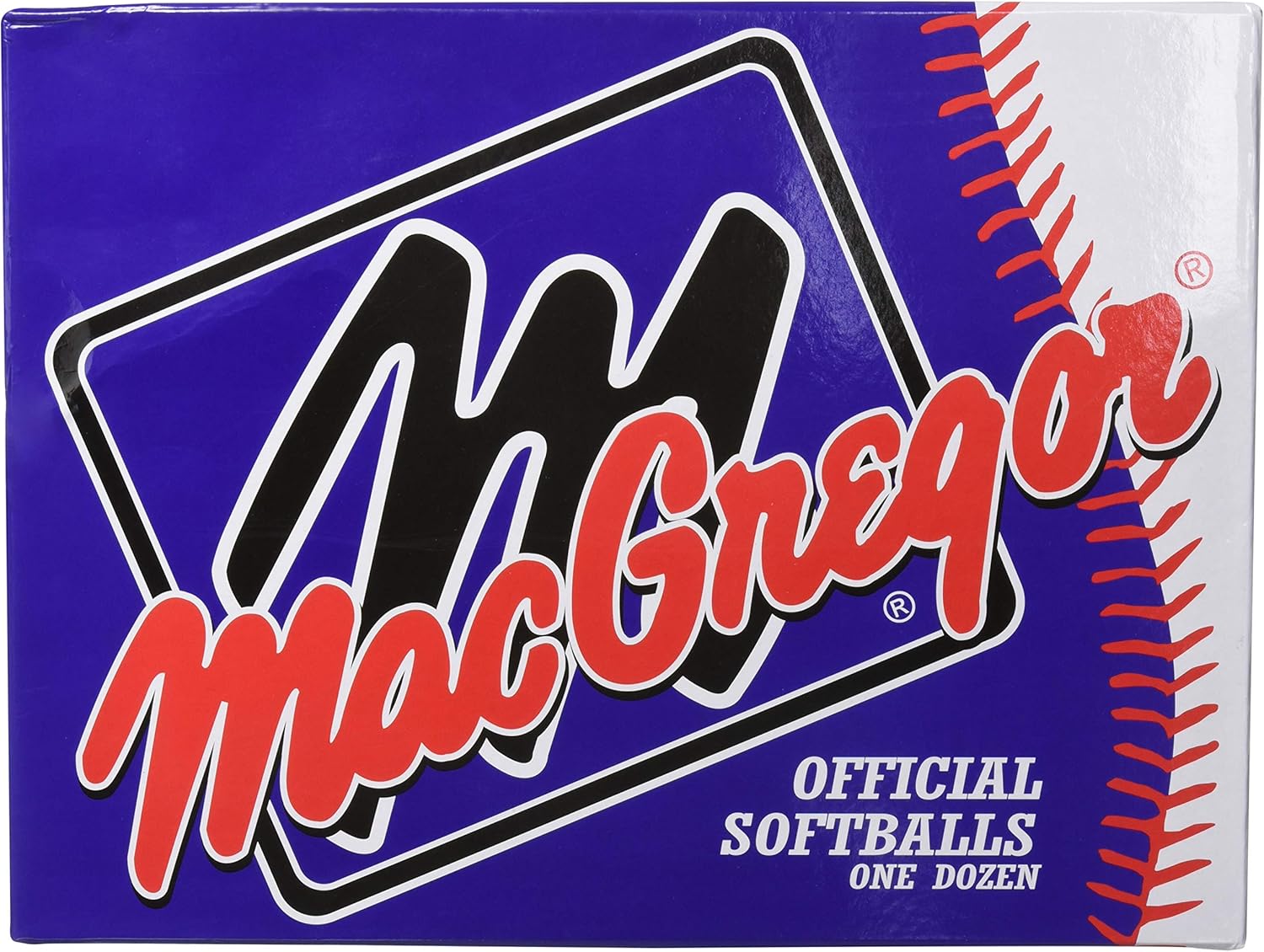 MacGregor ASA Fast Pitch Softball (One Dozen) : Sports & Outdoors