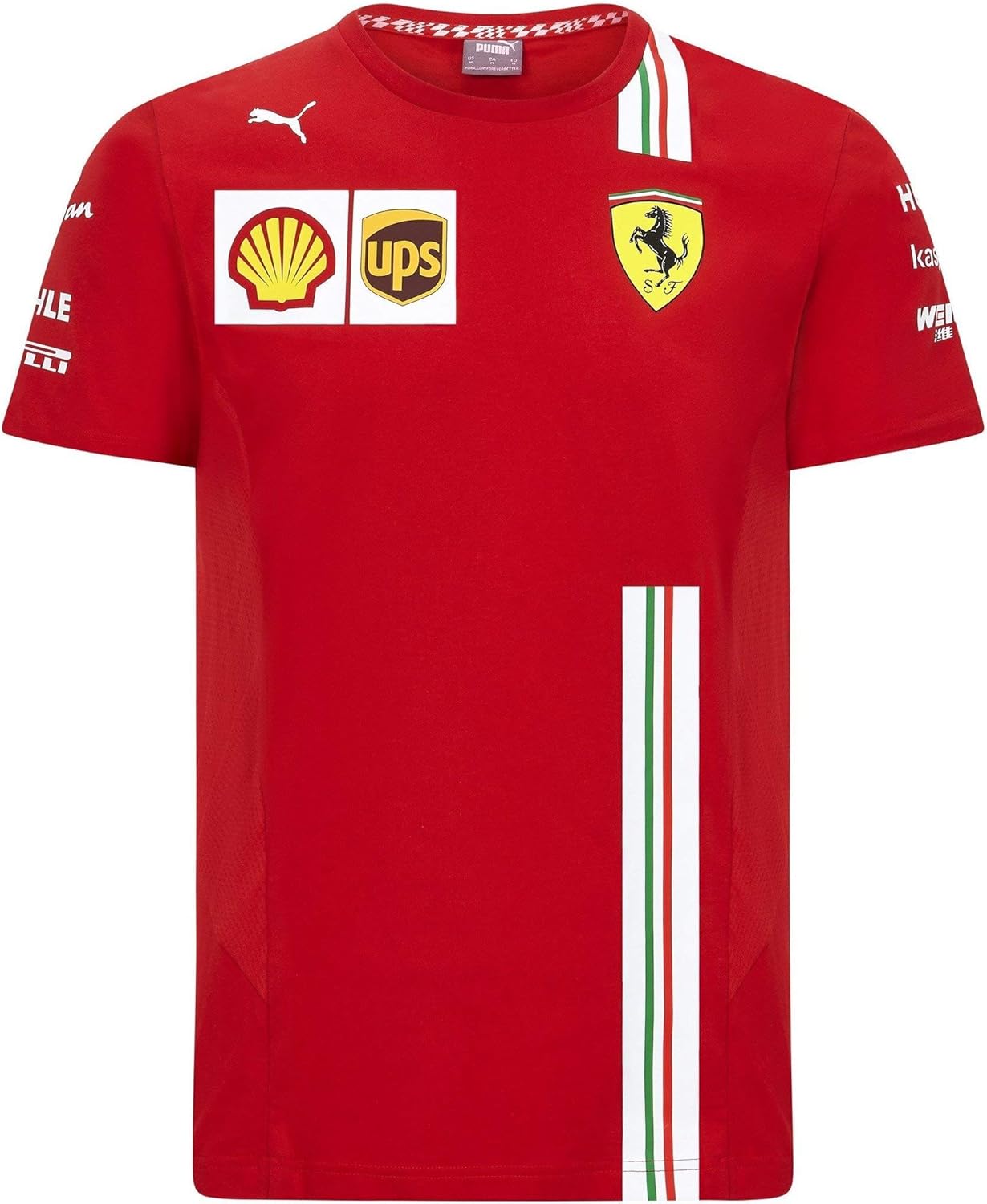 Scuderia Ferrari Official Formula 1 2020 Collection Mens Team TShirt Red Size 176