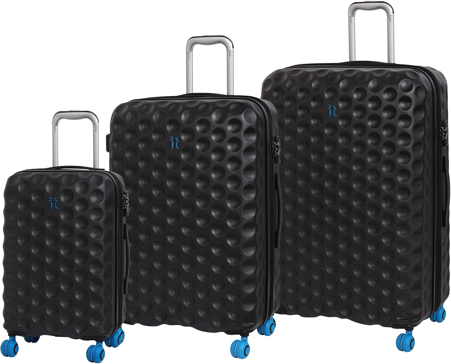 48 L Biscay Green it luggage BubbleSpin 4 Wheel Hard Shell Single