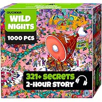 Quokka Puzzles 1000 Pieces Adult – Mythories Burning Ham – Premium