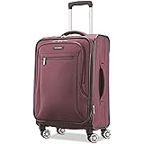 Samsonite Ascella X Softside Expandable Luggage with Spinner Wheels, Plum, Carry-On 20-Inch