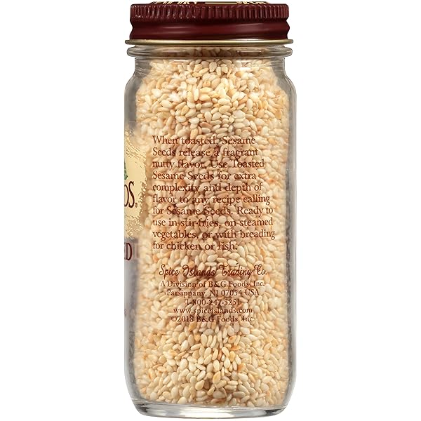 SPICE ISLANDS TOASTED SESAME SEED, 2.1 OUNCE
