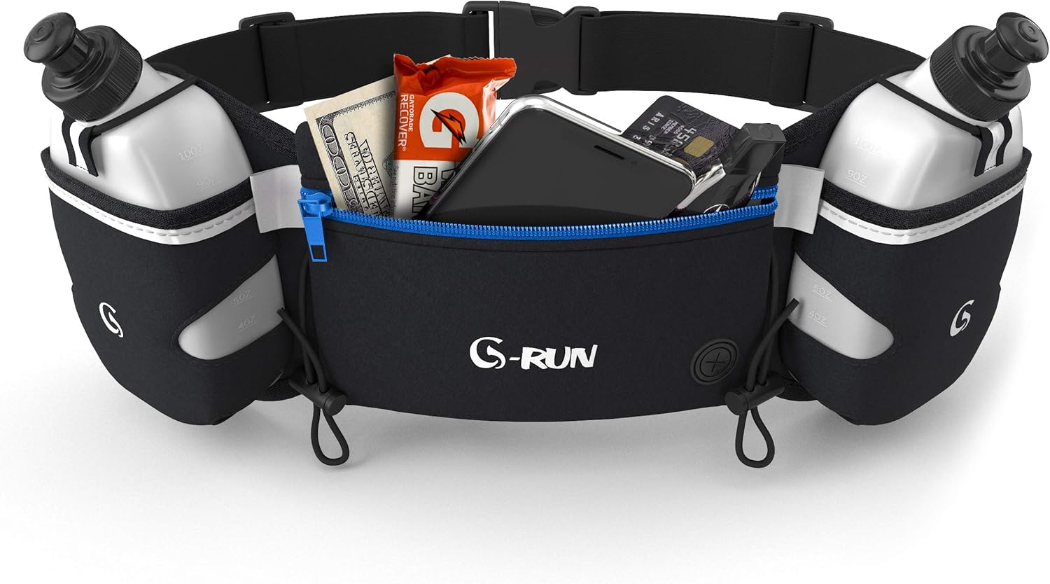 G-Run Hydration Running Belt with Bottles