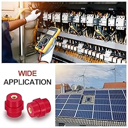 MECCANIXITY 4pcs SM-35 Busbar Insulator, Polyester